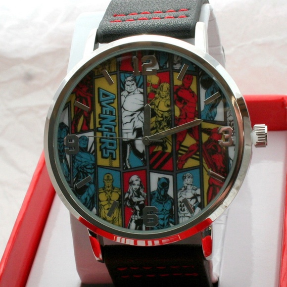 Marvel Other - Marvel Comics Avengers Illustrated Panel Watch NEW